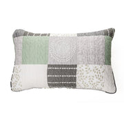 Barn printed patchwork quilt